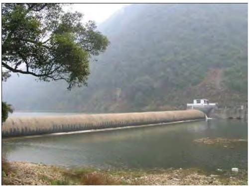 Waterfall Weirs And Spillways