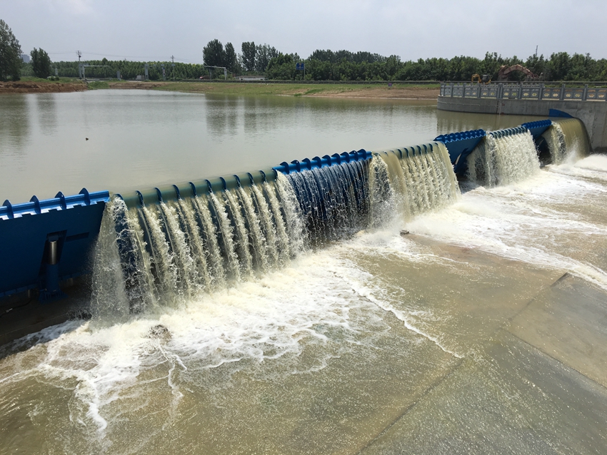 Jining Water Diversion Hydraulic Elevator Dam Project