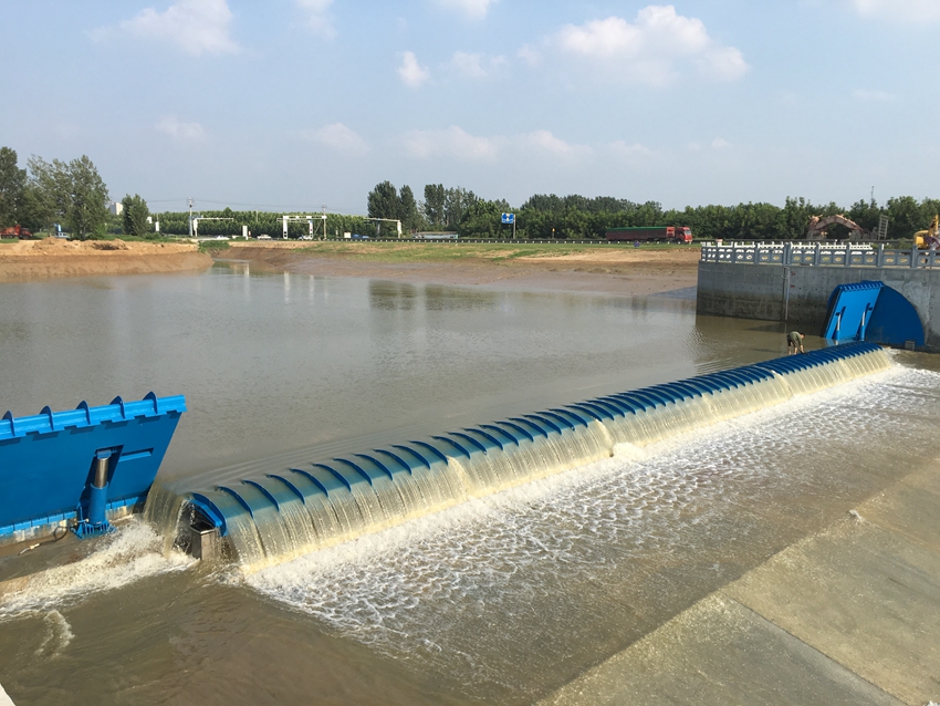 Jining Water Diversion Hydraulic Elevator Dam Project