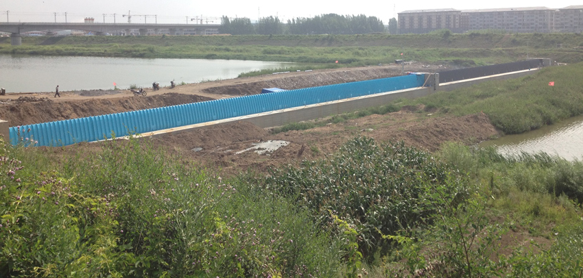 Dunhua Hydraulic Landscape Barrage Projects No. 4