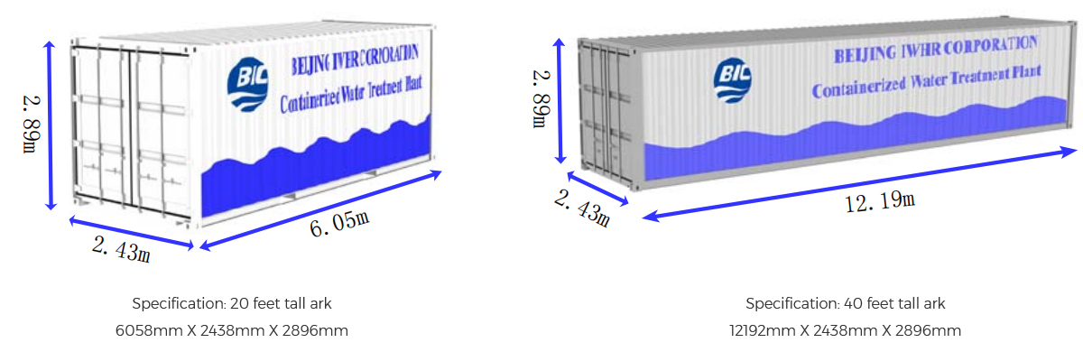 Containerized Seawater Desalination Plant