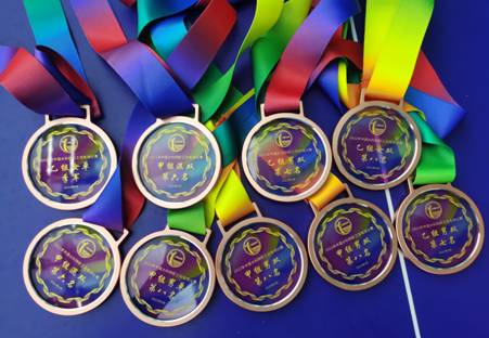 The medals won by BIC players.
