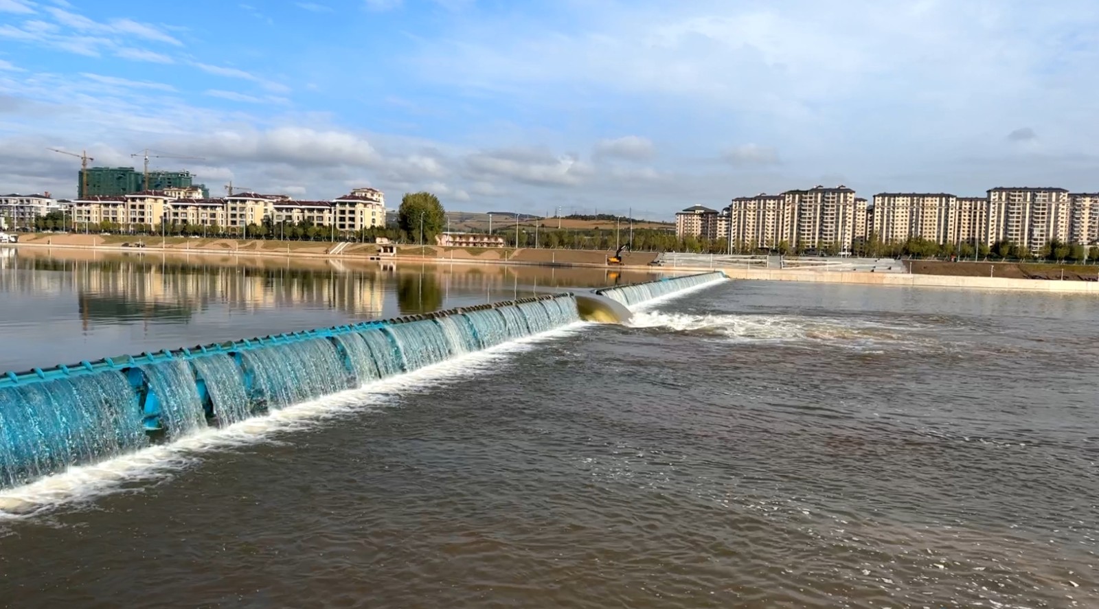 Simplified Elevated Dam (Driven by Diesel Engine)