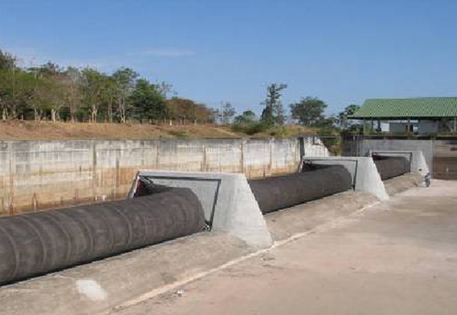 inflatable dams flood control