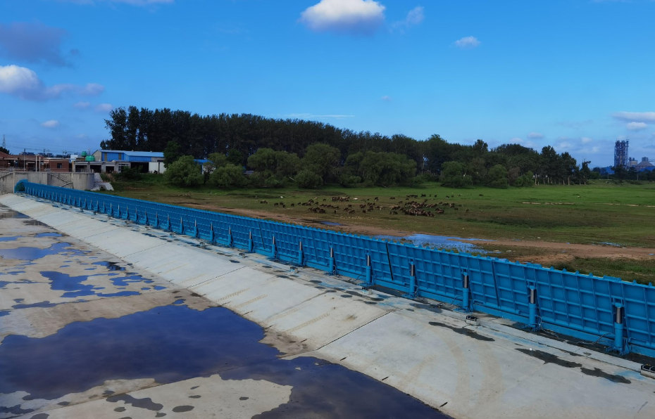 parts of dam structure