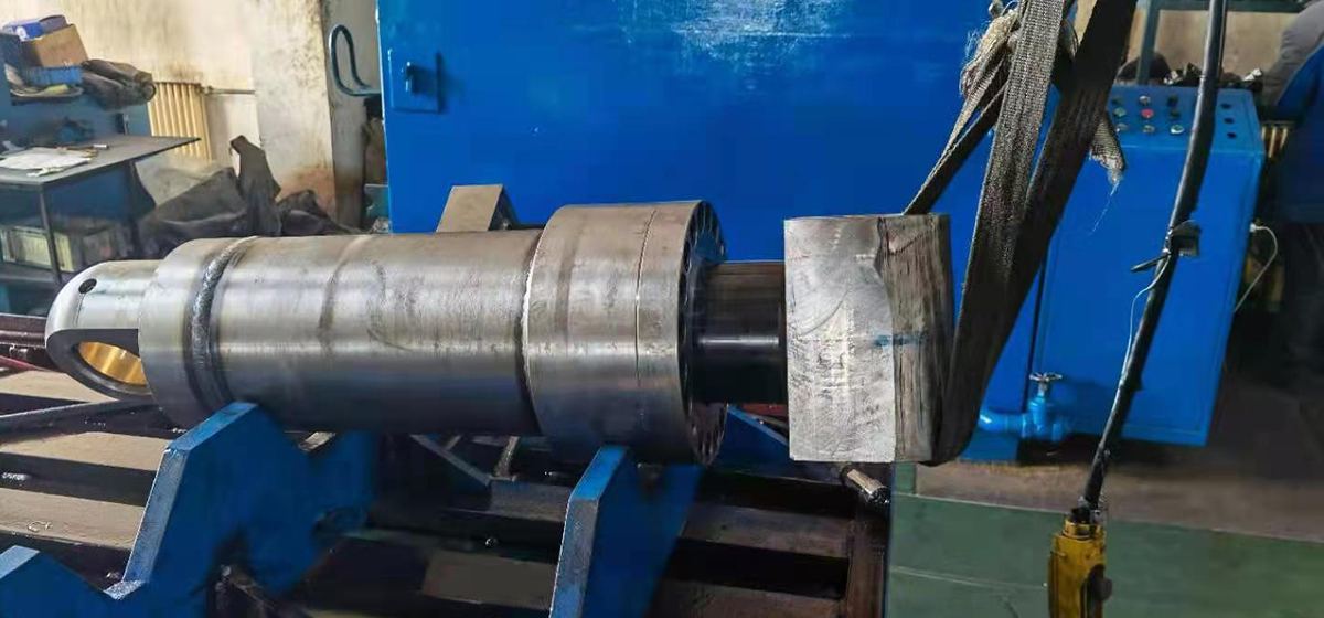 Hydraulic cylinder pressure test