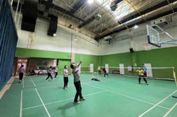 “Vigour, Energy and Cooperate” Badminton Activities