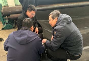 Field Inspection at Rubber Dam Manufacturing Facilities